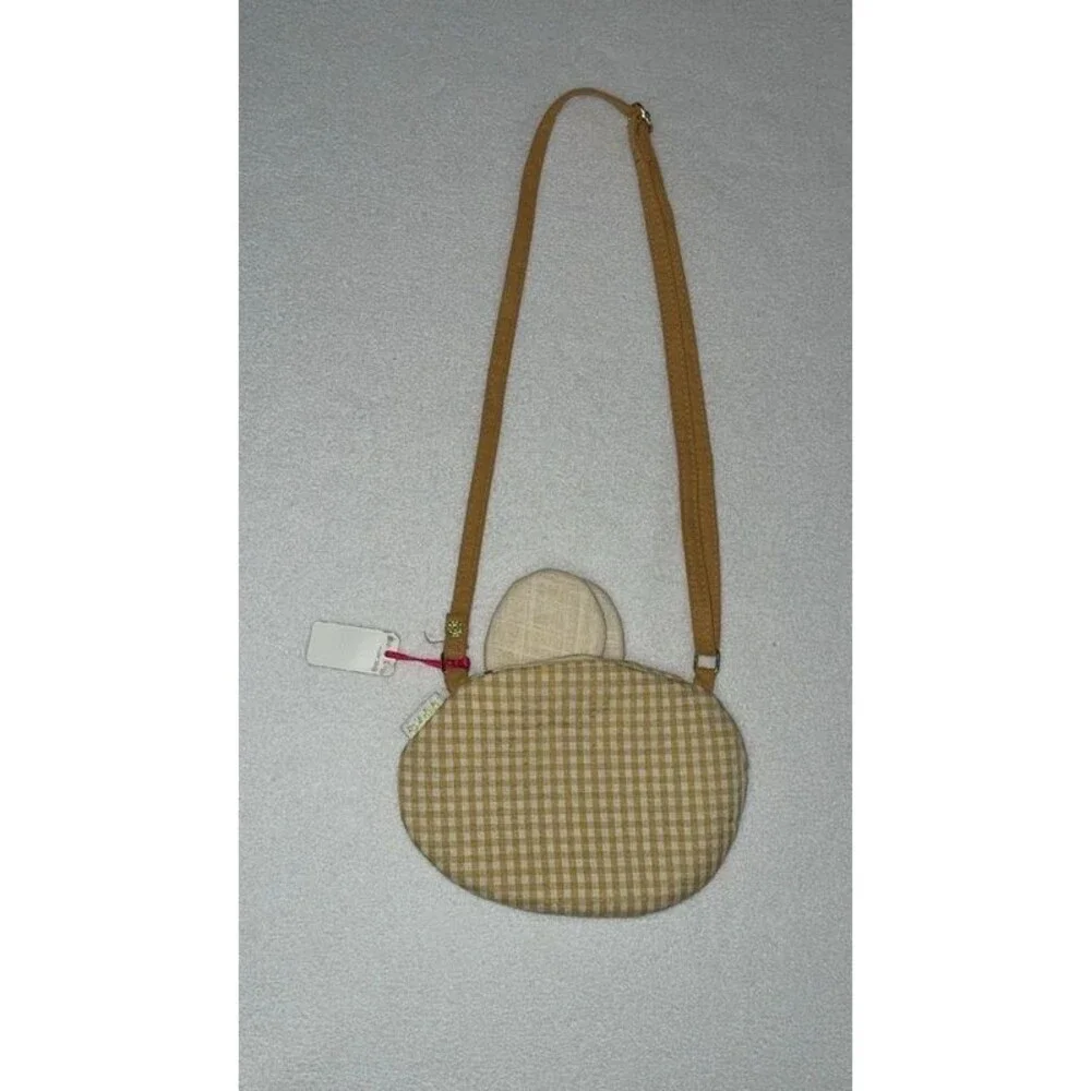 Rockahula Beryl Bumble Bee Gingham Crossbody Kids Bag Purse